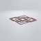Ekena Millwork Medium Norwood Decorative Fretwork Wood Wall Panels, Wood (Paint Grade), 15 3/8"W x 15 3/8"H x 3/8"T WALW16X16X0375NWDMF - alternate 5